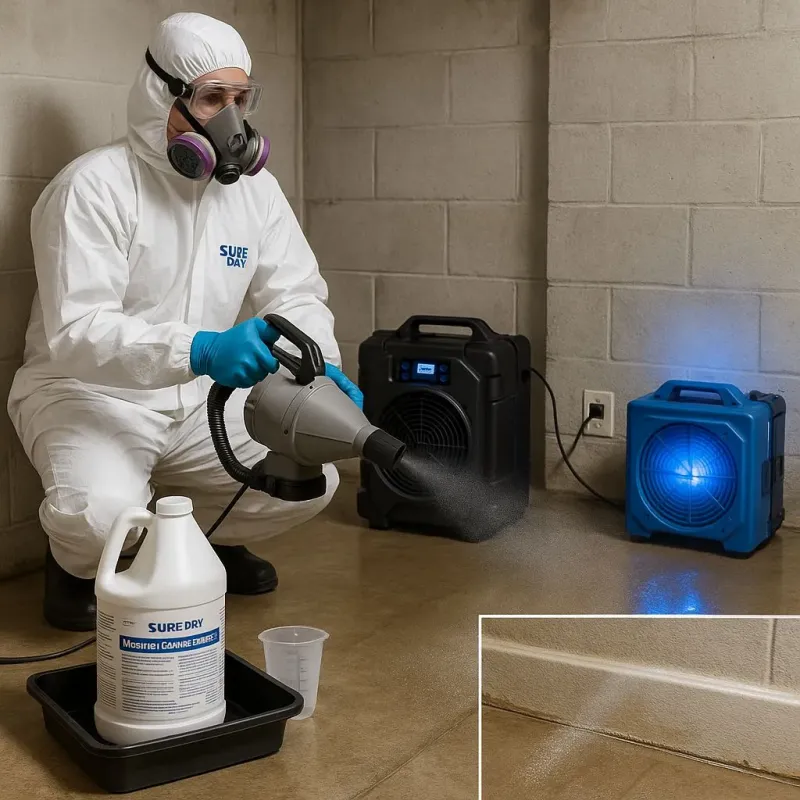 Sanitization and Odor Removal process in Apache County, AZ