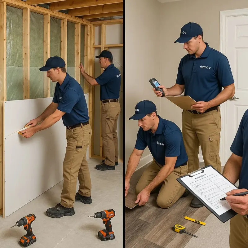 Repairs and Reconstruction process in Apache County, AZ